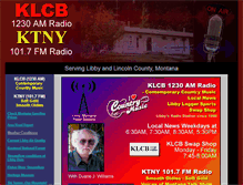 Tablet Screenshot of klcb-ktny.com